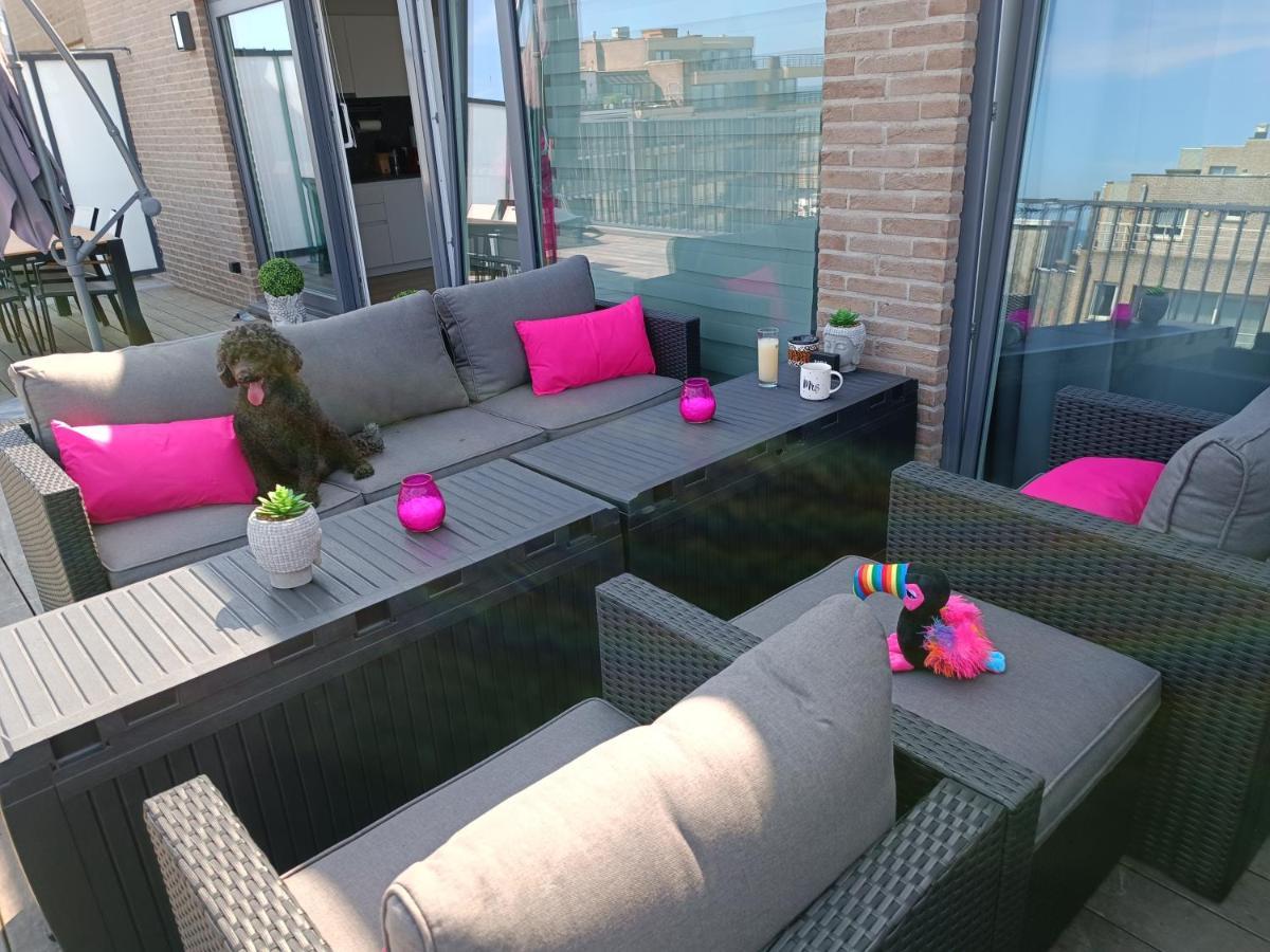 Koksijde Penthouse Apartment Bagian luar foto